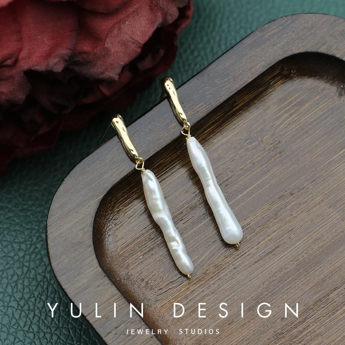 Light Luxury Women's Pearl Earrings Gold Plated - Image 4