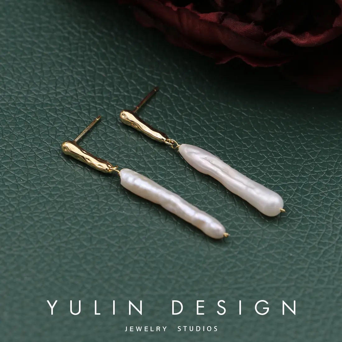 Light Luxury Women's Pearl Earrings Gold Plated - Image 5