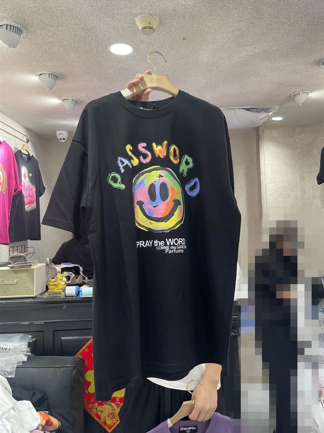 Women Korean Style Cotton T-Shirt White Loose Round Neck 23086 — feature 19