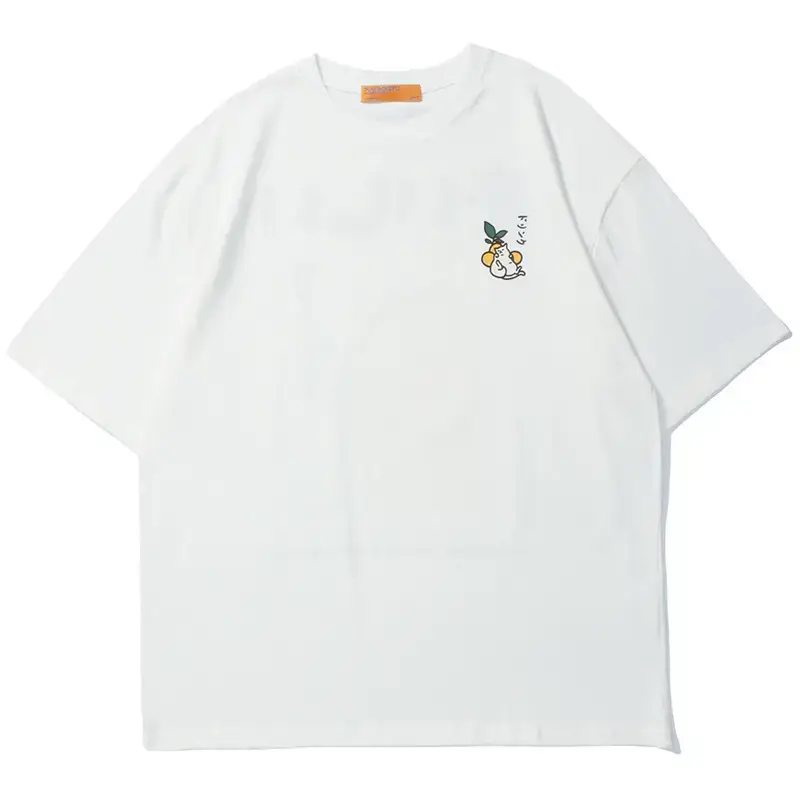YPRS Men Japanese Style Retro Red T-Shirt - Image 3