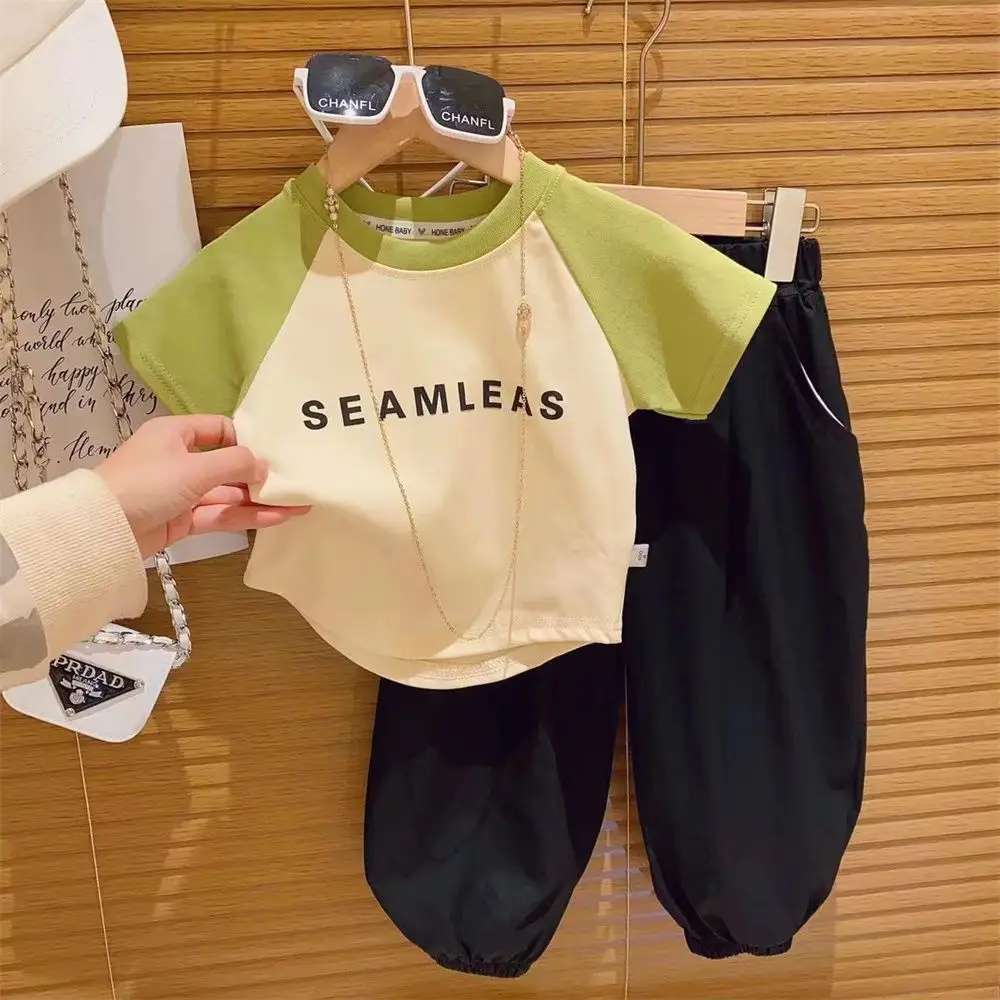 Girls Cotton T-Shirt Short Sleeve Summer 2023 — feature 3