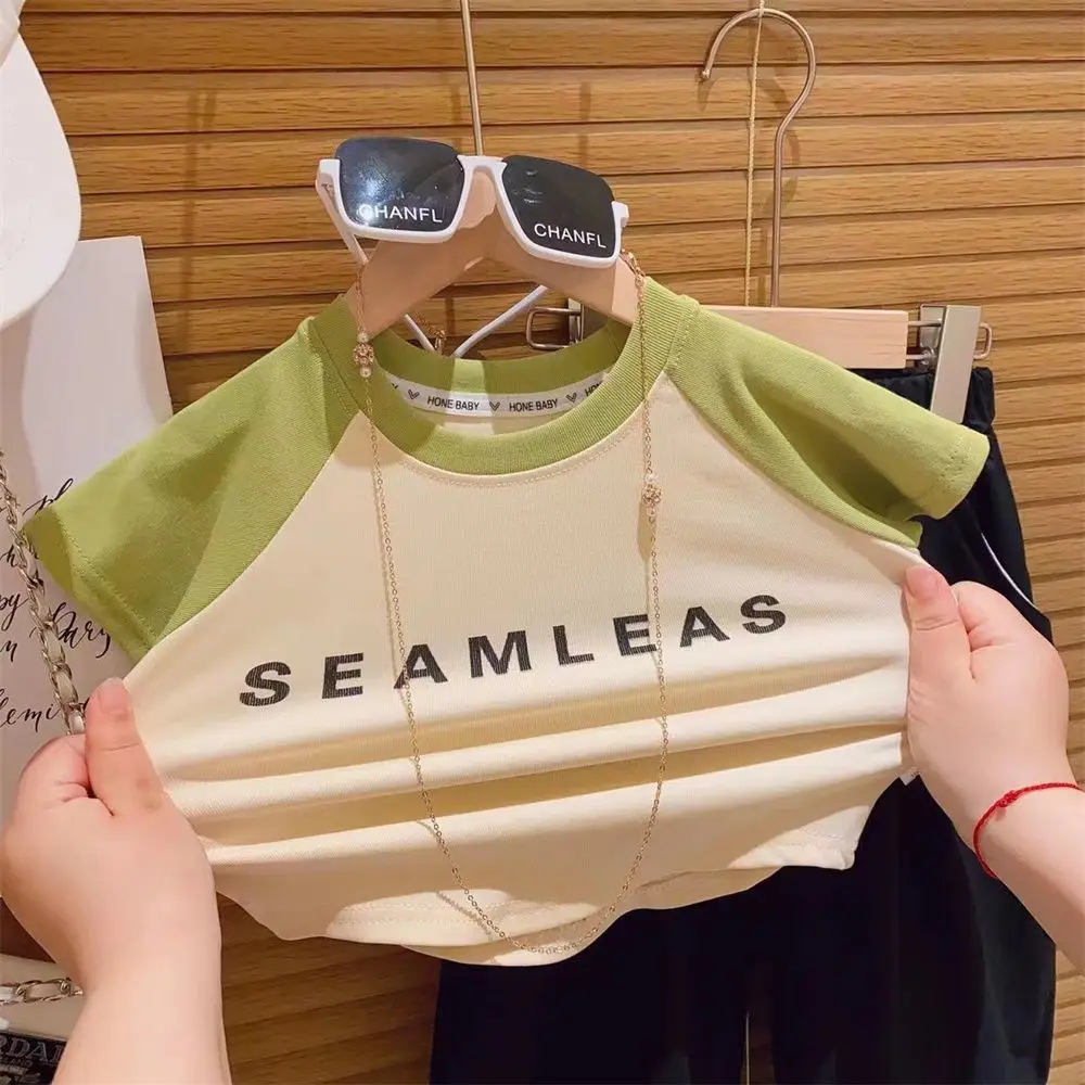 Girls Cotton T-Shirt Short Sleeve Summer 2023 — feature 6