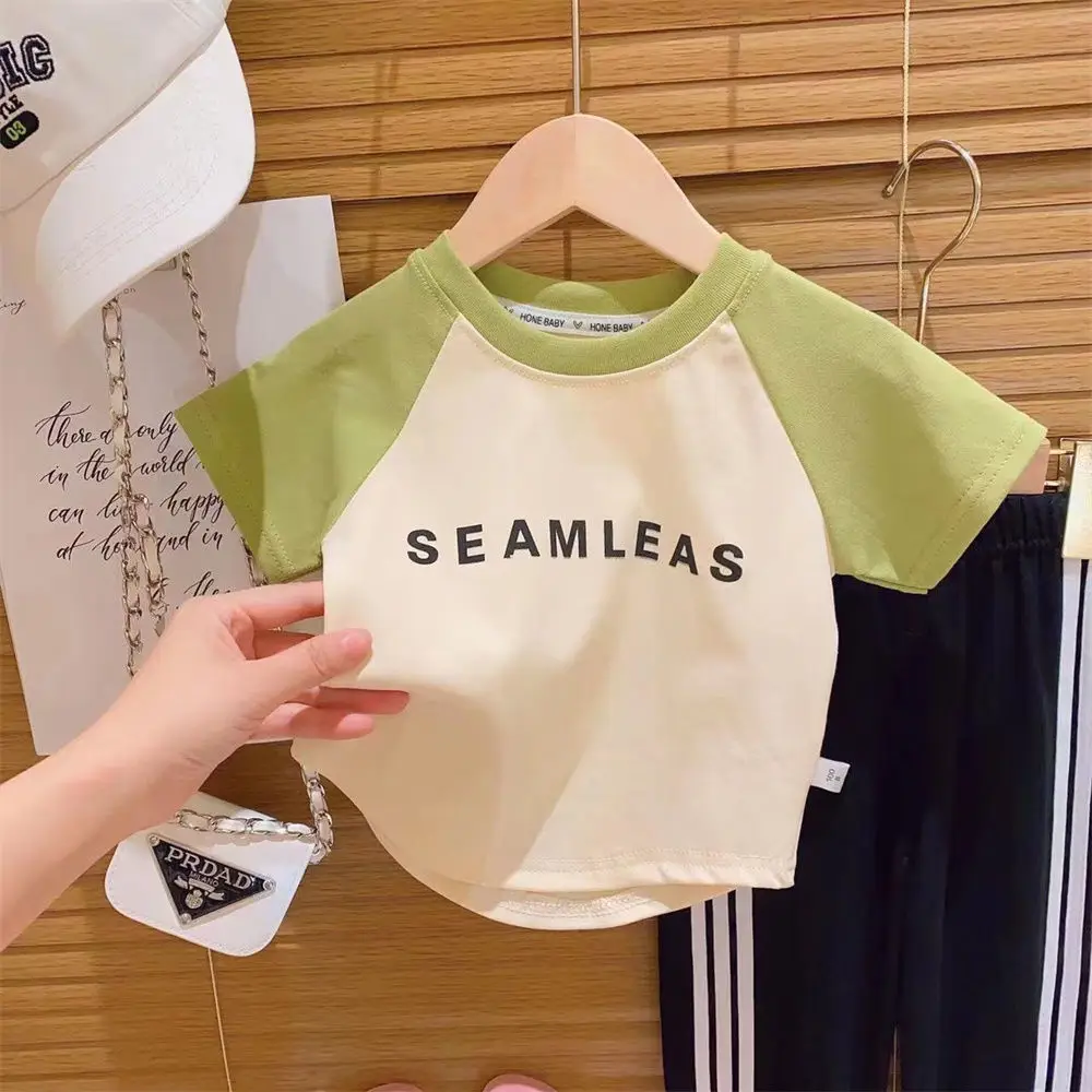 Girls Cotton T-Shirt Short Sleeve Summer 2023 — feature 7