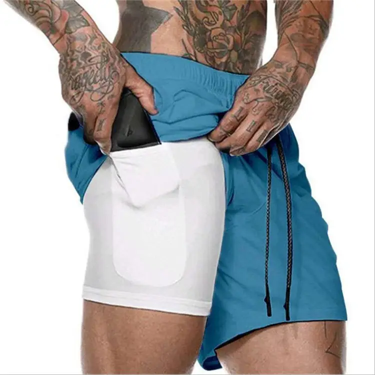 Men Crossbody Beach Pants Mesh Sports Fitness Large — feature 19