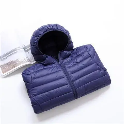 Men Hooded Puffer Jacket Black Winter Light Middle - Image 7