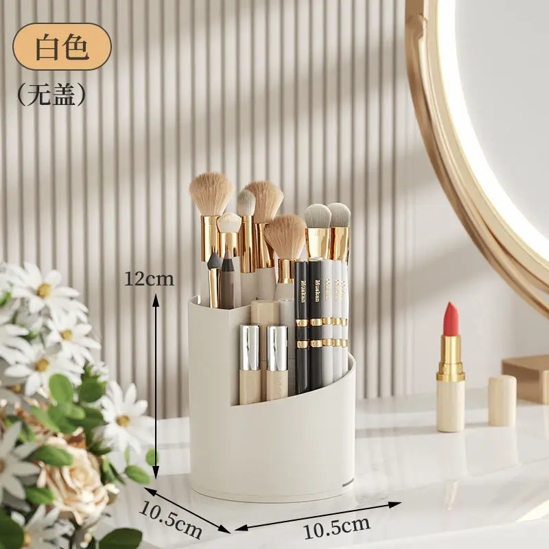 Transparent Makeup Storage Box with Lid - Image 6