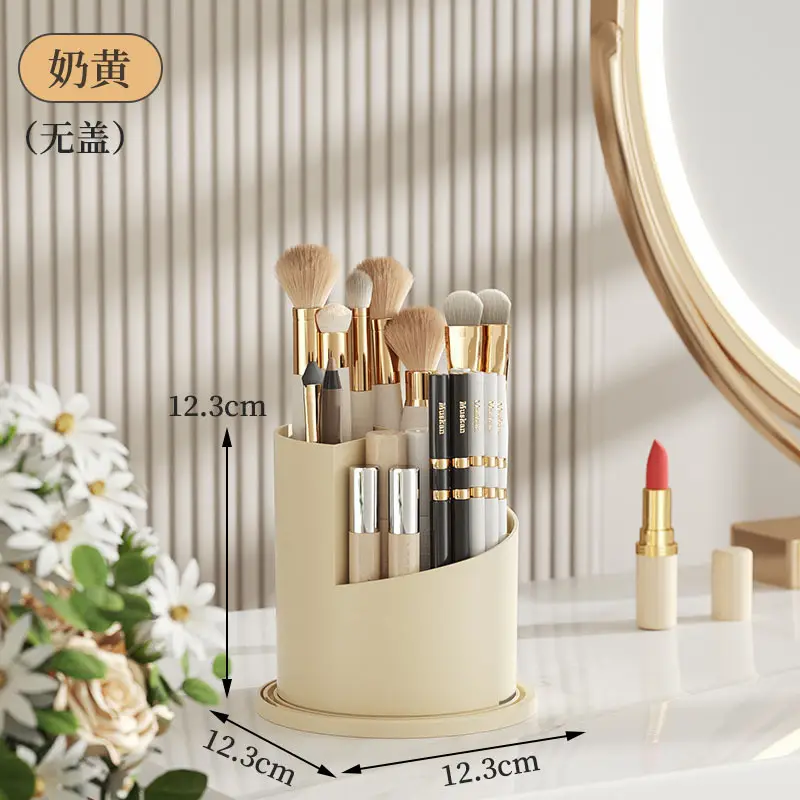 Transparent Makeup Storage Box with Lid - Image 7