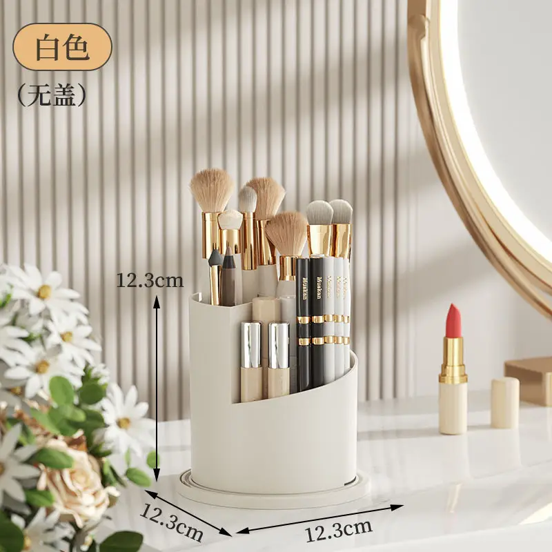 Transparent Makeup Storage Box with Lid - Image 8