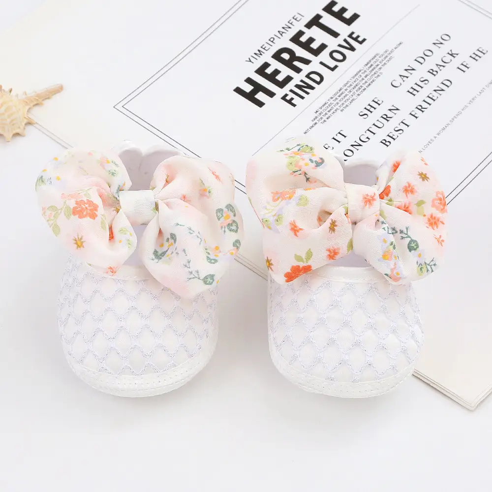 Cute Bow Baby Shoes INS Korean Baby Shoes Spring Summer Autumn 0-1 Year Old Soft Sole Baby Toddler Shoes Tide — feature 13