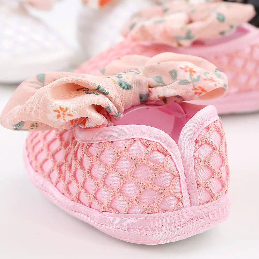 Cute Bow Baby Shoes INS Korean Baby Shoes Spring Summer Autumn 0-1 Year Old Soft Sole Baby Toddler Shoes Tide — feature 4