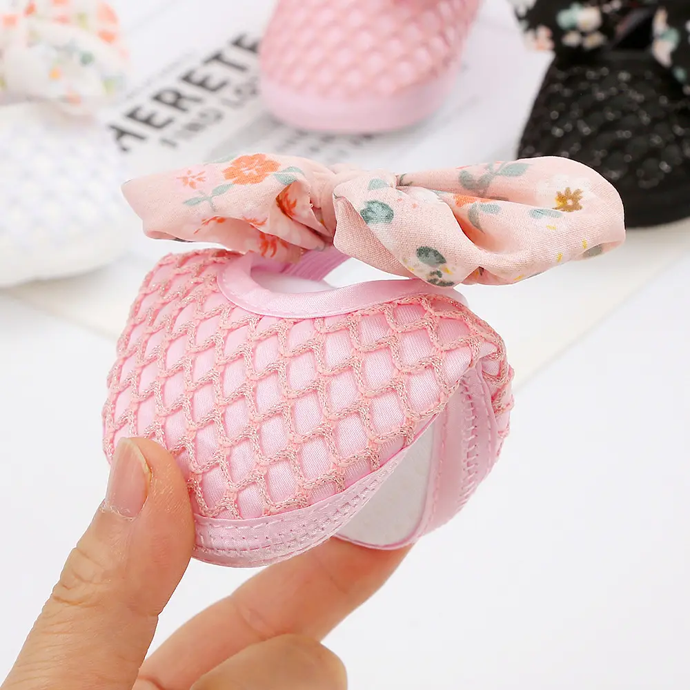 Cute Bow Baby Shoes INS Korean Baby Shoes Spring Summer Autumn 0-1 Year Old Soft Sole Baby Toddler Shoes Tide — feature 7