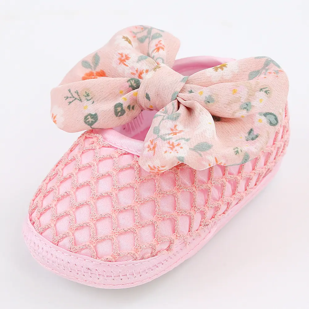 Cute Bow Baby Shoes INS Korean Baby Shoes Spring Summer Autumn 0-1 Year Old Soft Sole Baby Toddler Shoes Tide — feature 8