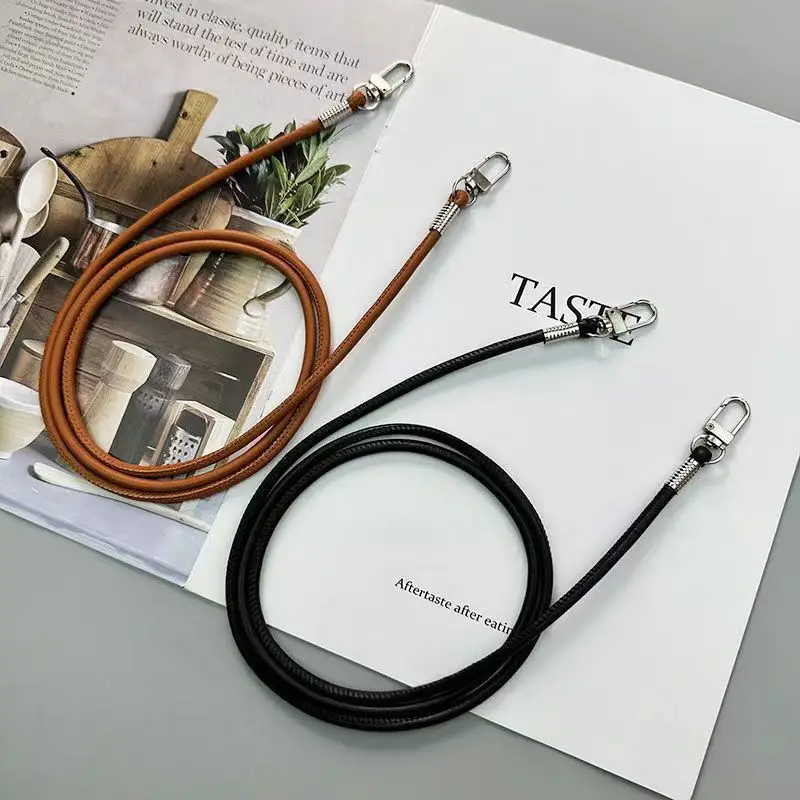 Mobile Phone Lanyard Crossbody Leather Rope — feature 14