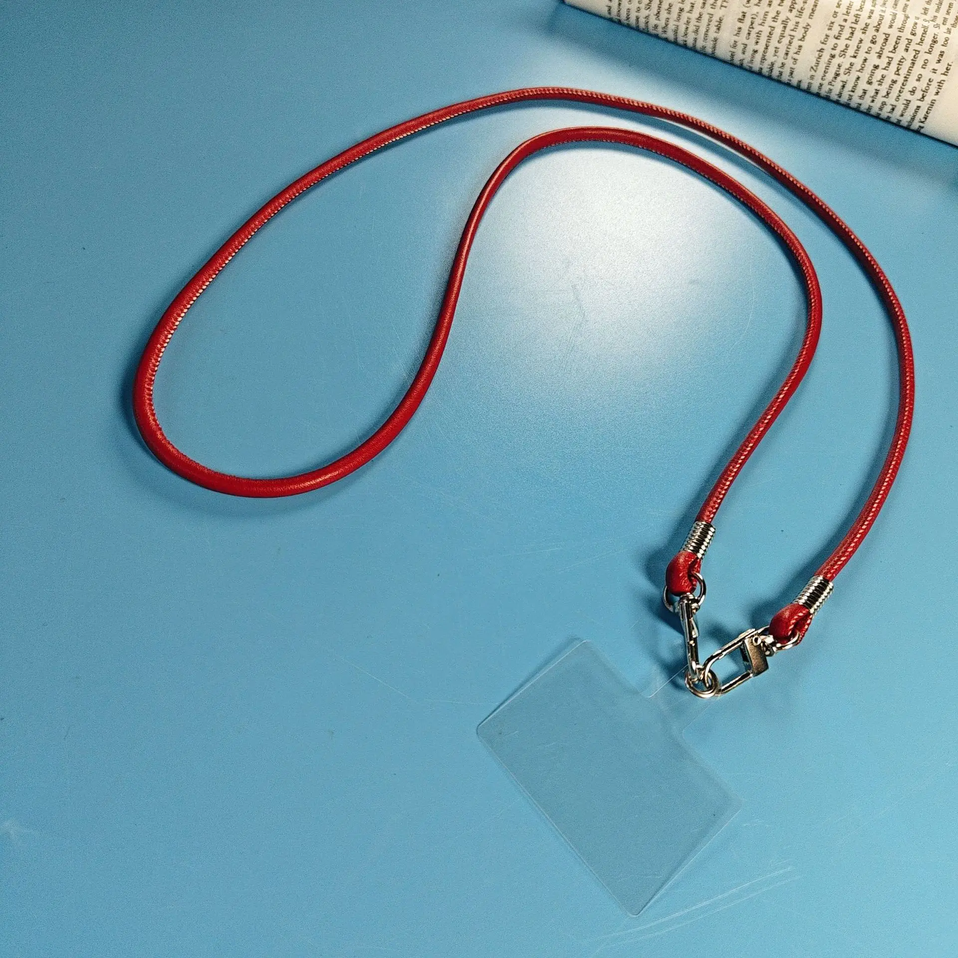 Mobile Phone Lanyard Crossbody Leather Rope — feature 19
