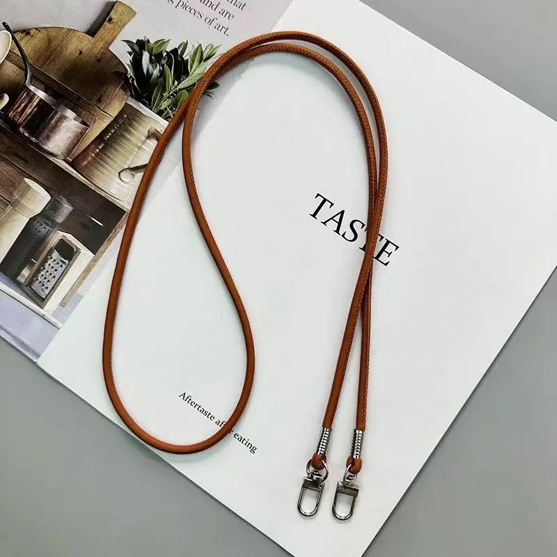 Mobile Phone Lanyard Crossbody Leather Rope — feature 2