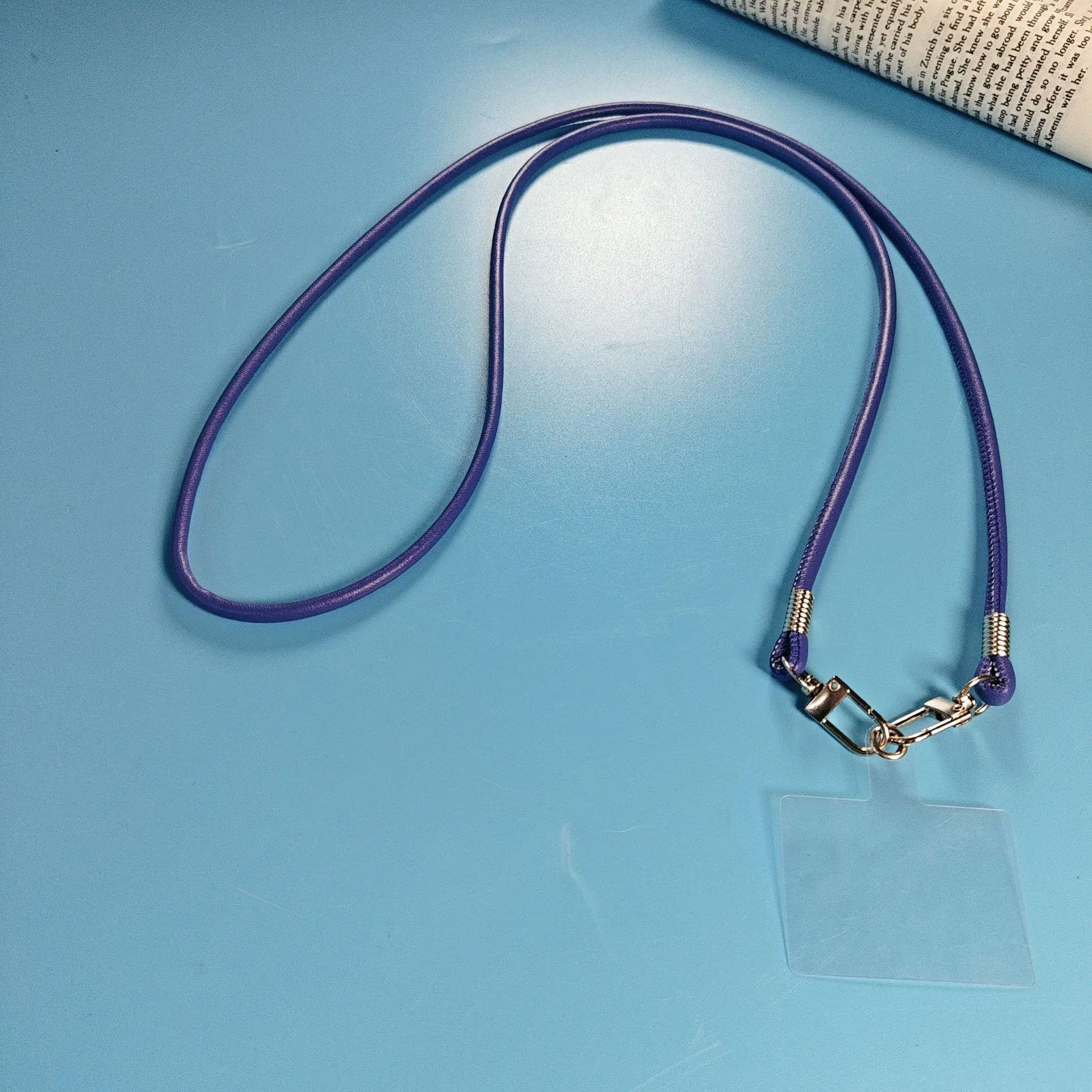 Mobile Phone Lanyard Crossbody Leather Rope