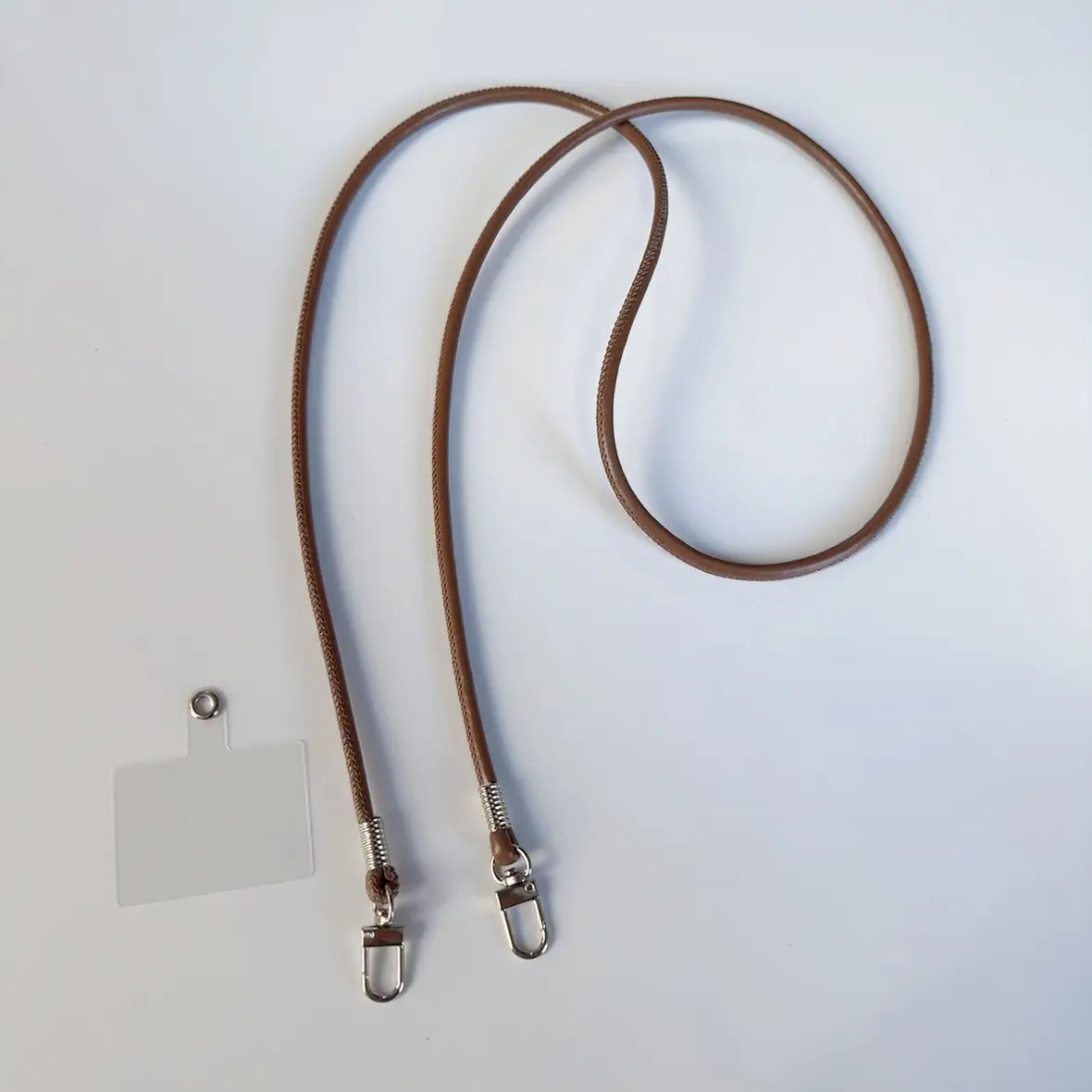 Mobile Phone Lanyard Crossbody Leather Rope