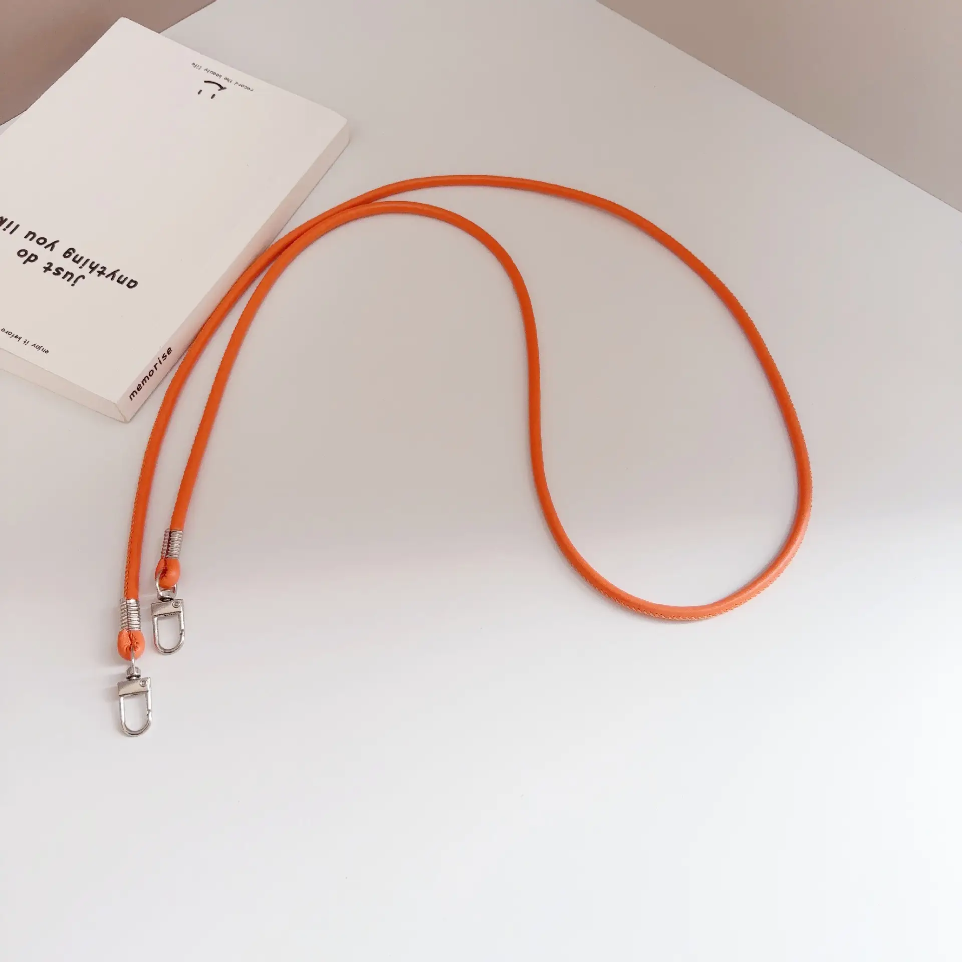 Mobile Phone Lanyard Crossbody Leather Rope