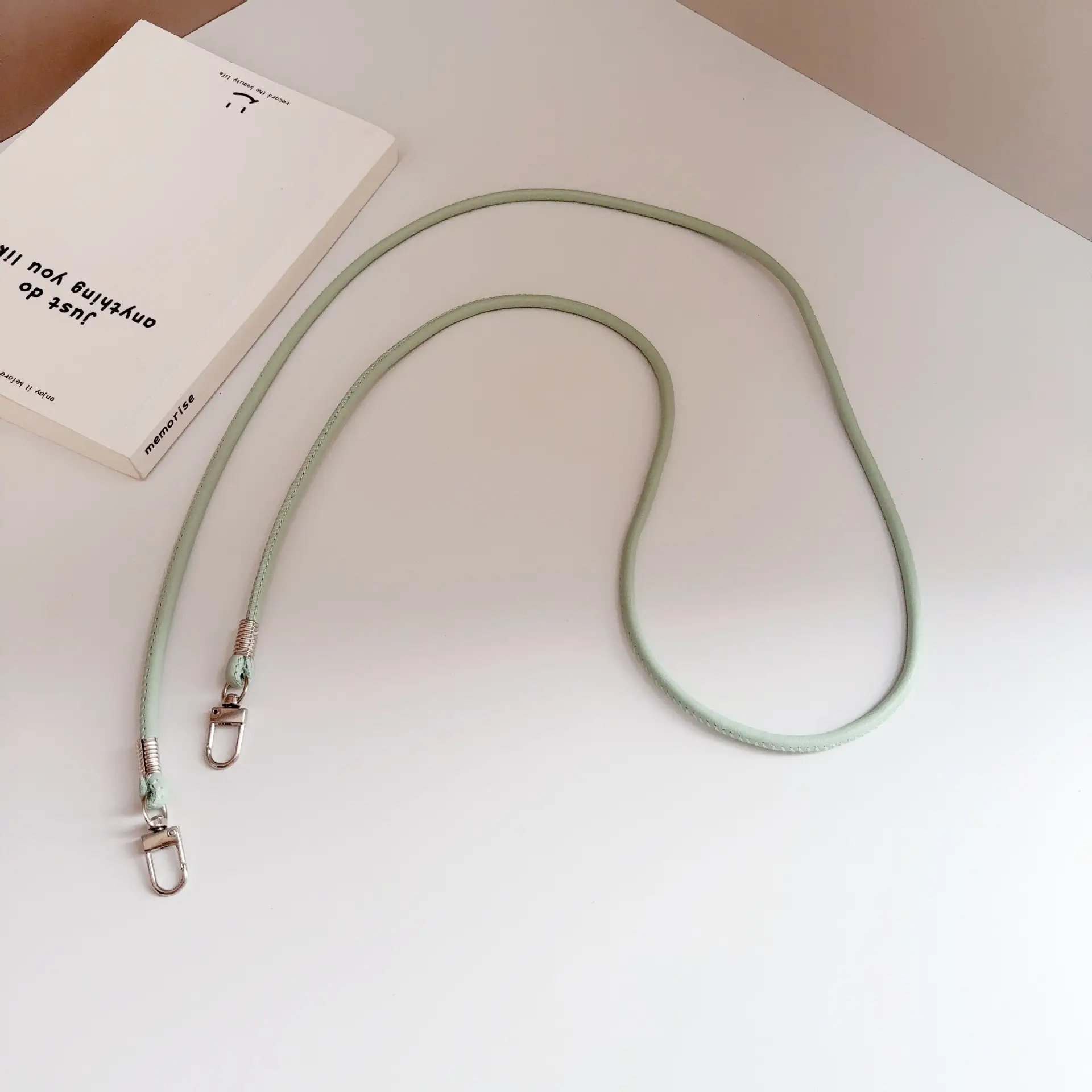 Mobile Phone Lanyard Crossbody Leather Rope