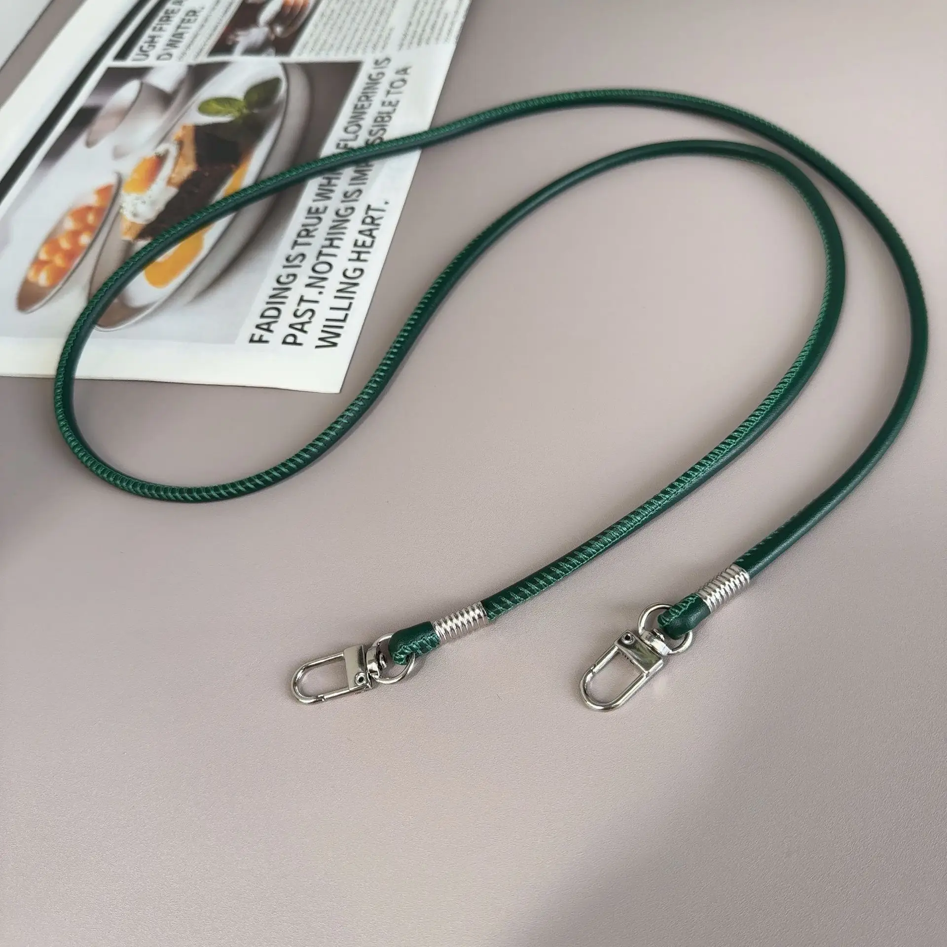 Mobile Phone Lanyard Crossbody Leather Rope