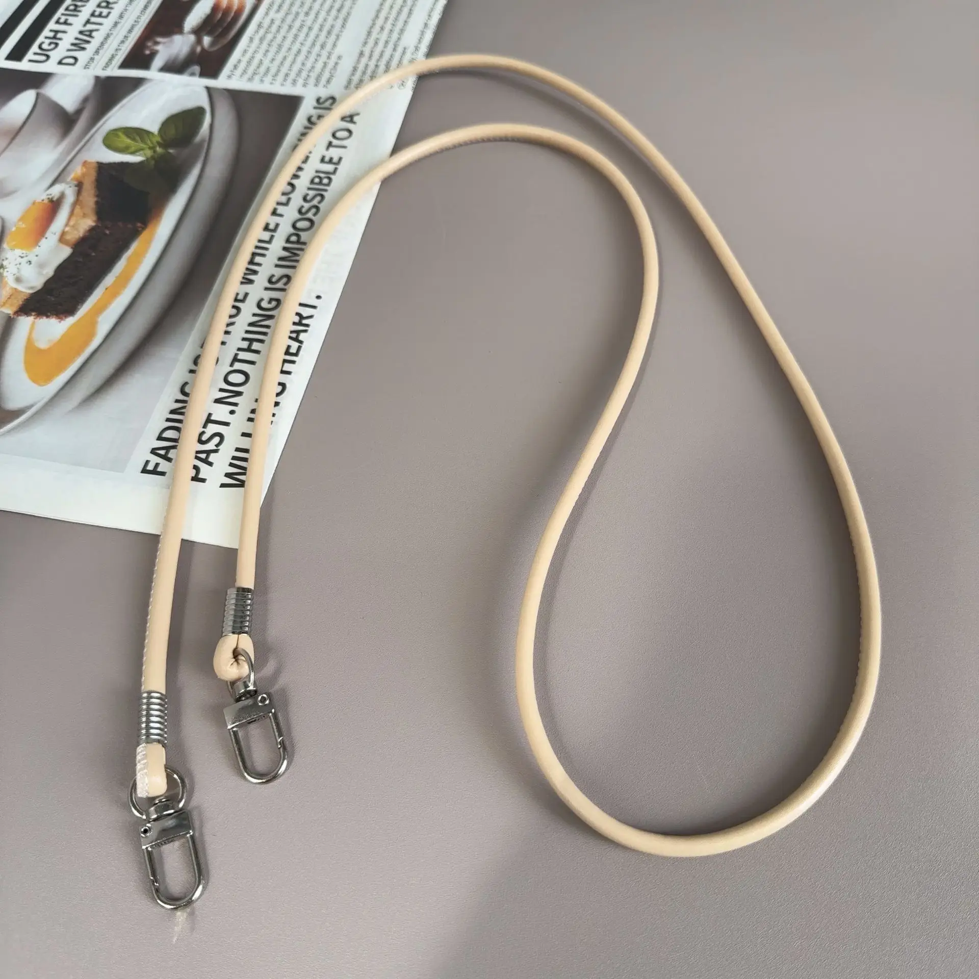 Mobile Phone Lanyard Crossbody Leather Rope