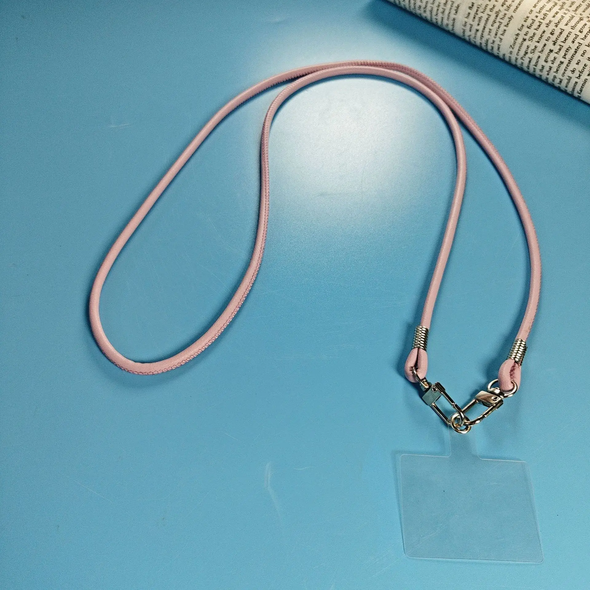 Mobile Phone Lanyard Crossbody Leather Rope
