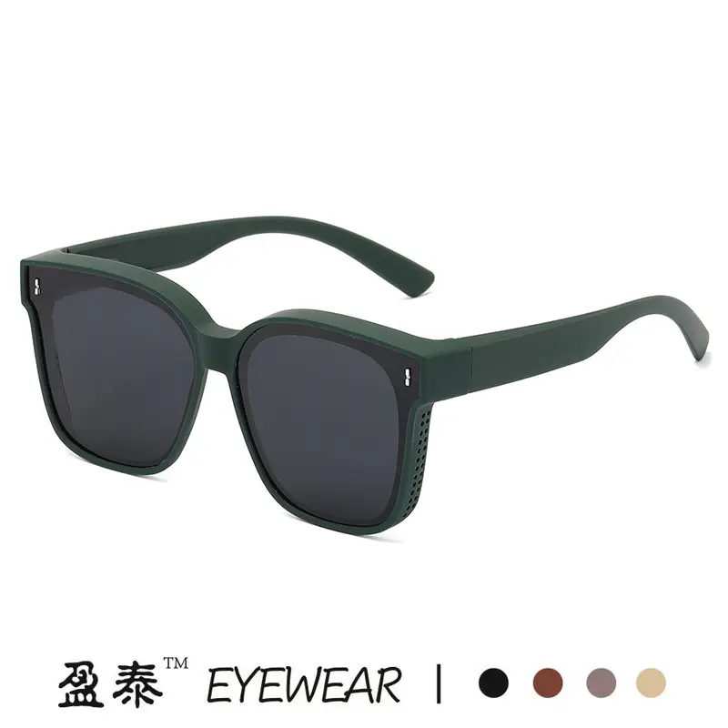 Green Black Polarized Sunglasses for Driving Outdoor - Image 10
