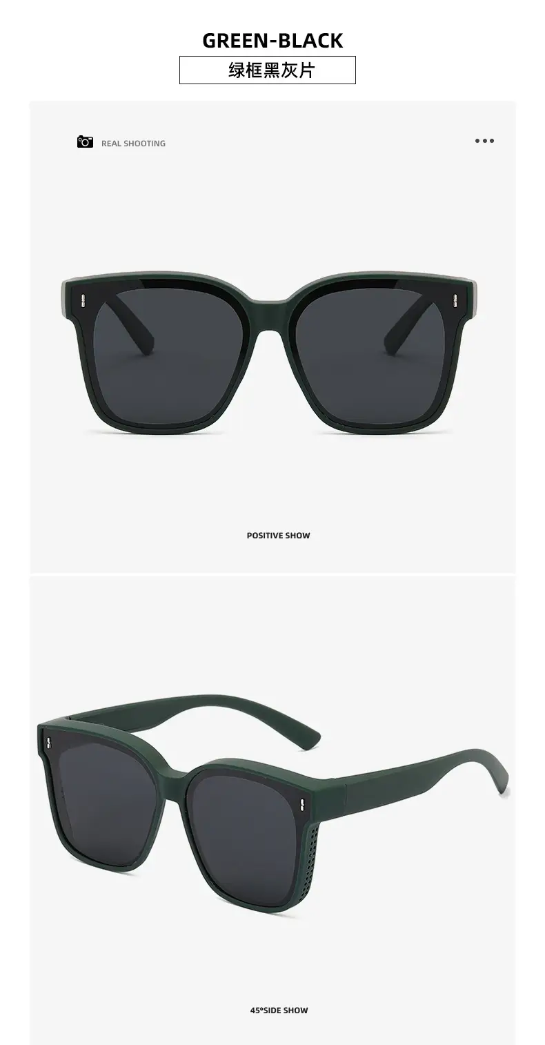 Green Black Polarized Sunglasses for Driving Outdoor — feature 16
