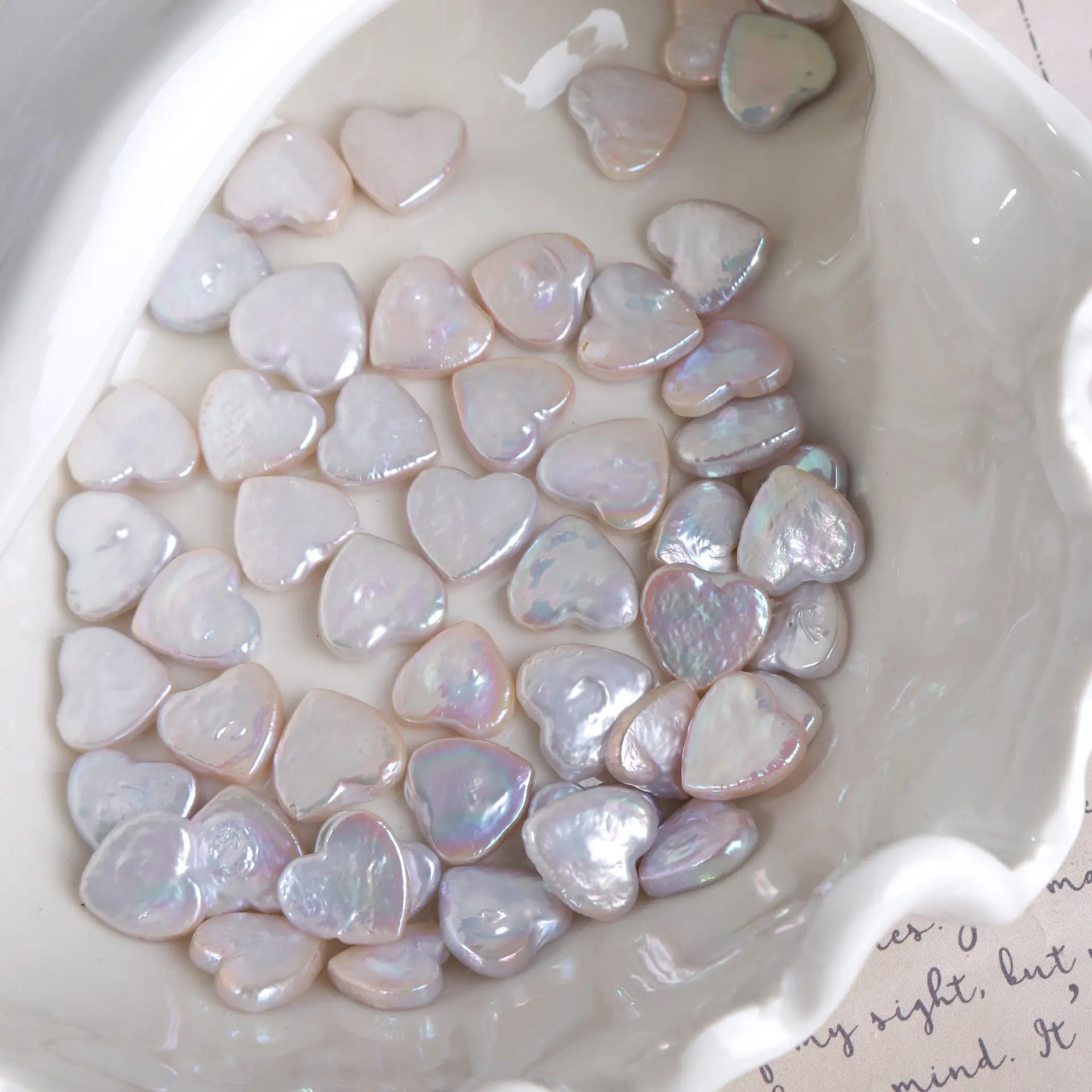 12mm Love Baroque Pearl Beads Strong Light — feature 9