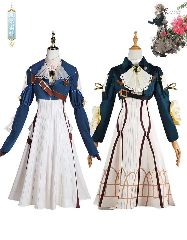 Violet Eternal Garden Cos Verliet Avre Gordon Full Suit — feature 6