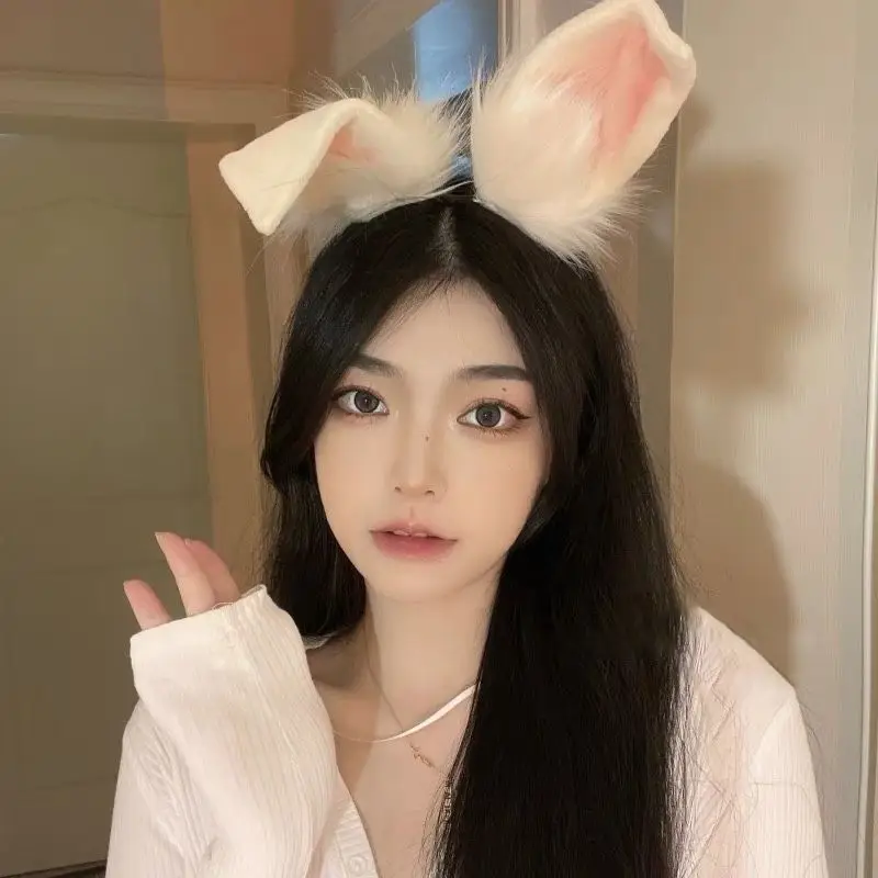 Cute Rabbit Ear Hairband with Plush Beasts — feature 11