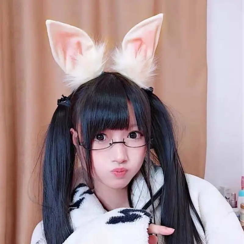 Cute Rabbit Ear Hairband with Plush Beasts — feature 9
