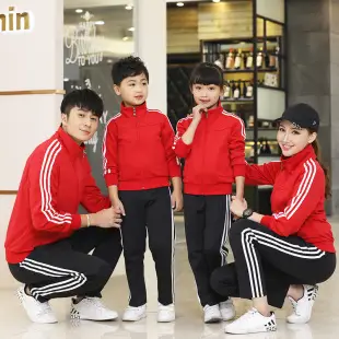 Red Black Track Suit for Boys Girls School Uniform — feature 22