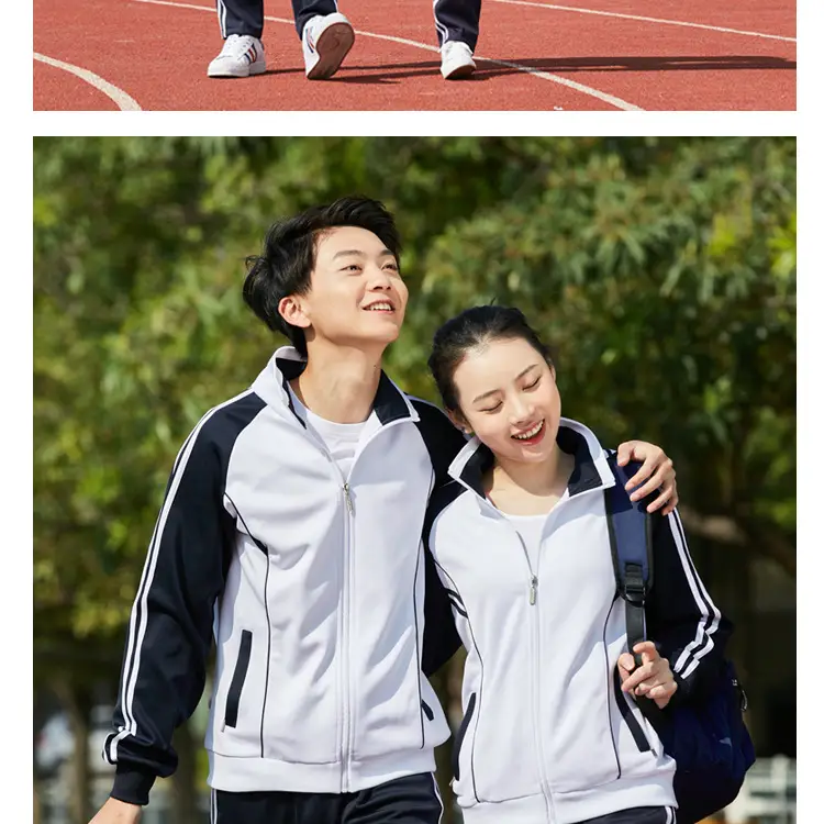 Red Black Track Suit for Boys Girls School Uniform — feature 28