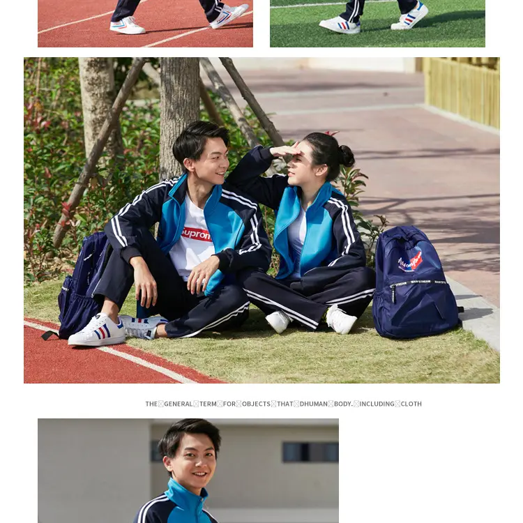 Red Black Track Suit for Boys Girls School Uniform — feature 33