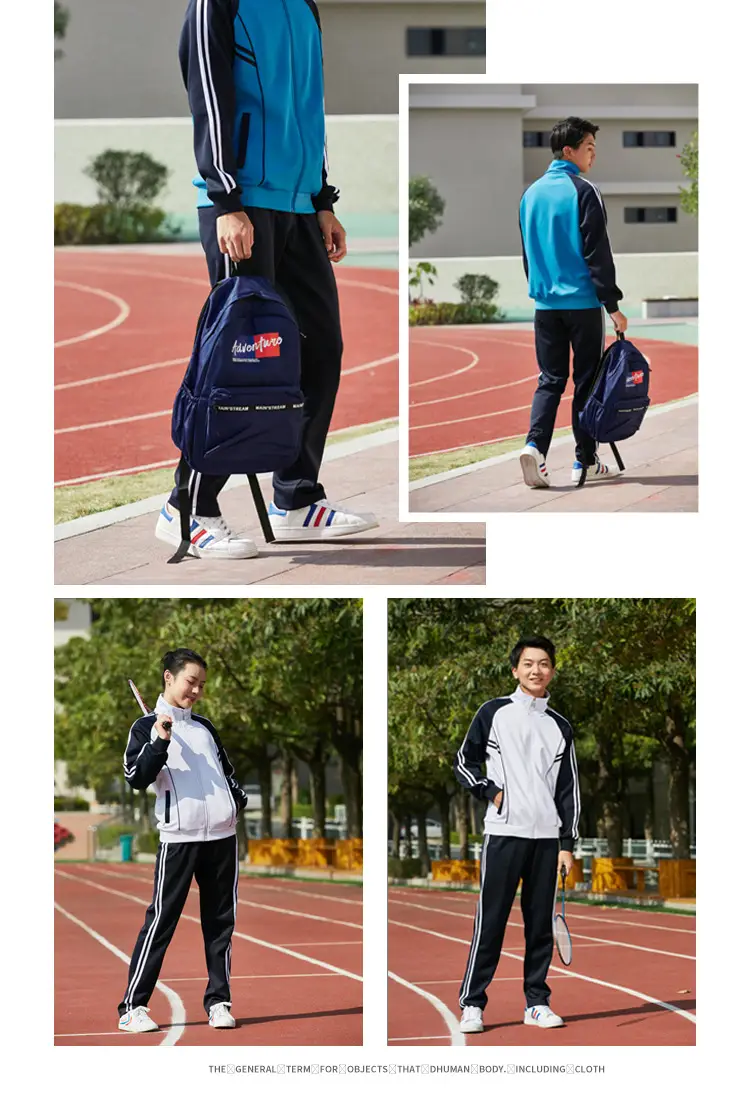 Red Black Track Suit for Boys Girls School Uniform — feature 34