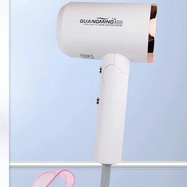 Foldable 1500W Women's Hair Dryer with Blue Light - Image 8