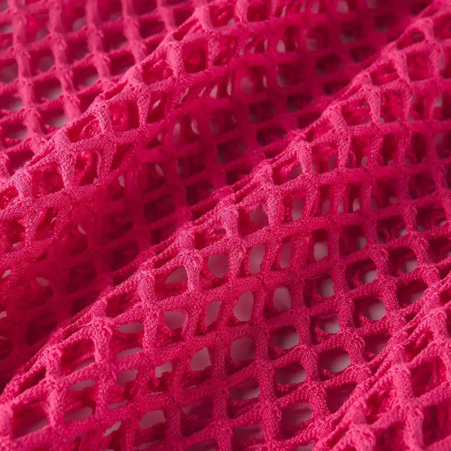 Pink Mesh Rope Top Three-Piece Beach Dress — feature 2