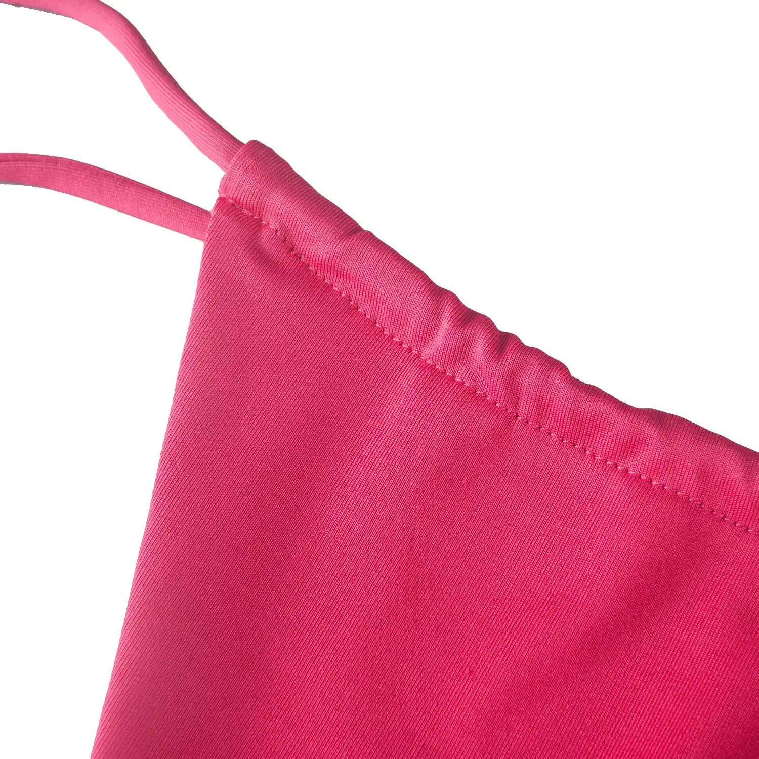 Pink Mesh Rope Top Three-Piece Beach Dress — feature 5