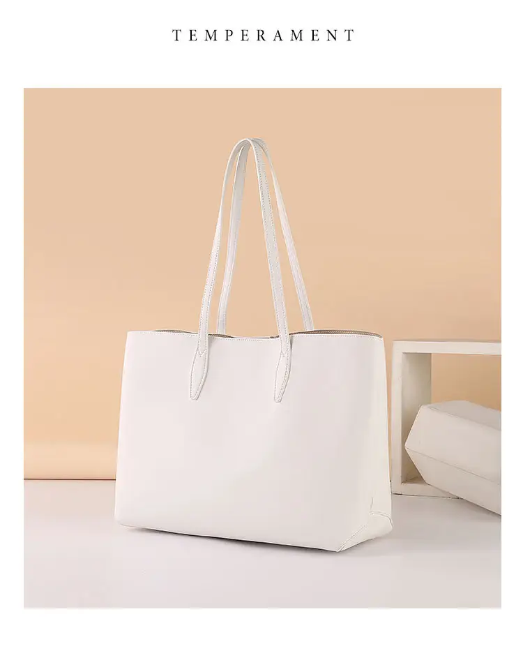 Light Blue Cross-Border Women's Tote Bag Large Capacity — feature 11