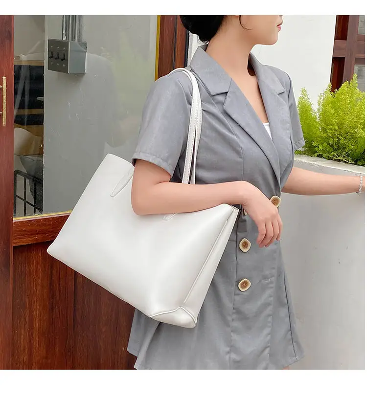 Light Blue Cross-Border Women's Tote Bag Large Capacity — feature 13
