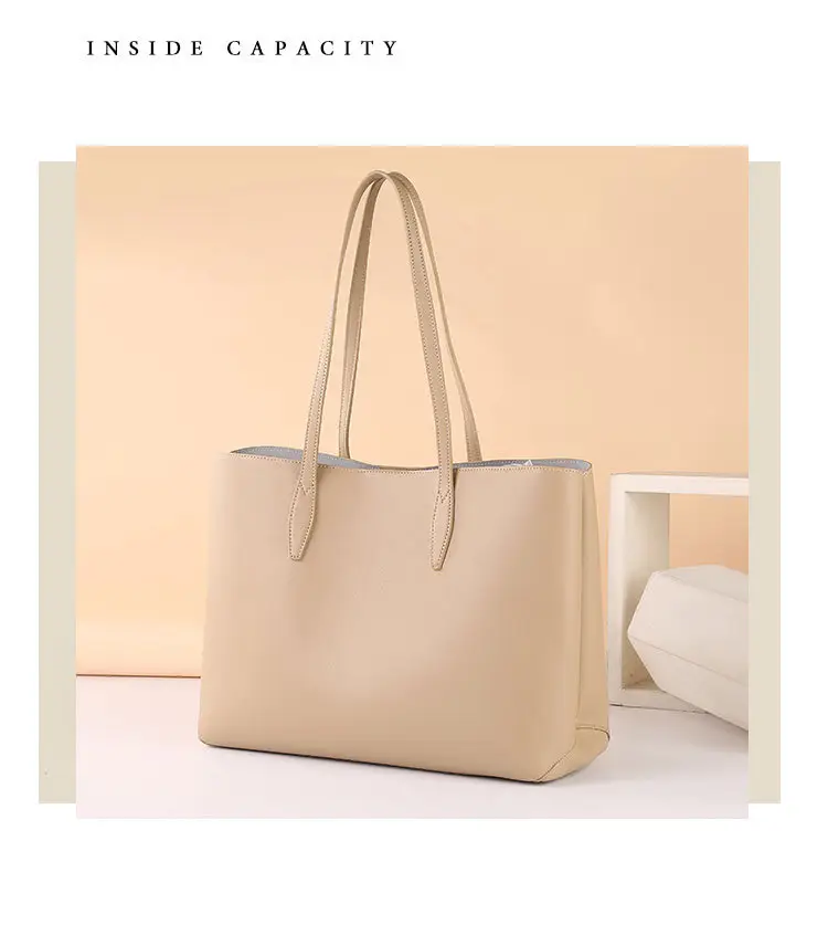 Light Blue Cross-Border Women's Tote Bag Large Capacity — feature 14