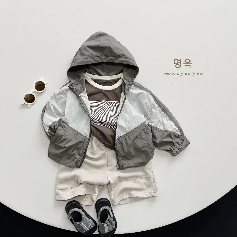 Kids Knitted Shorts Summer Loose Cropped Medium Pants - Image 15
