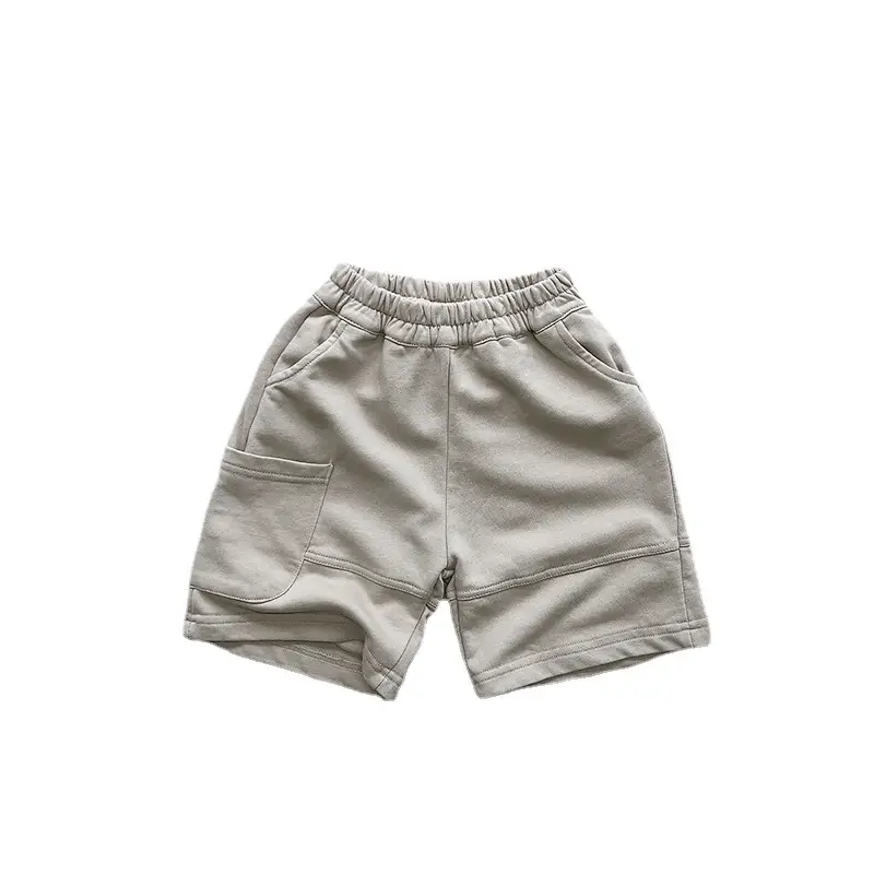 Kids Knitted Shorts Summer Loose Cropped Medium Pants - Image 17
