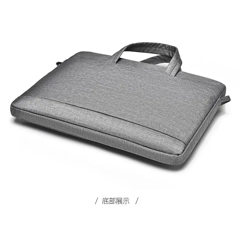 Light Blue Business Laptop Bag 15.6" Water Resistant — feature 35