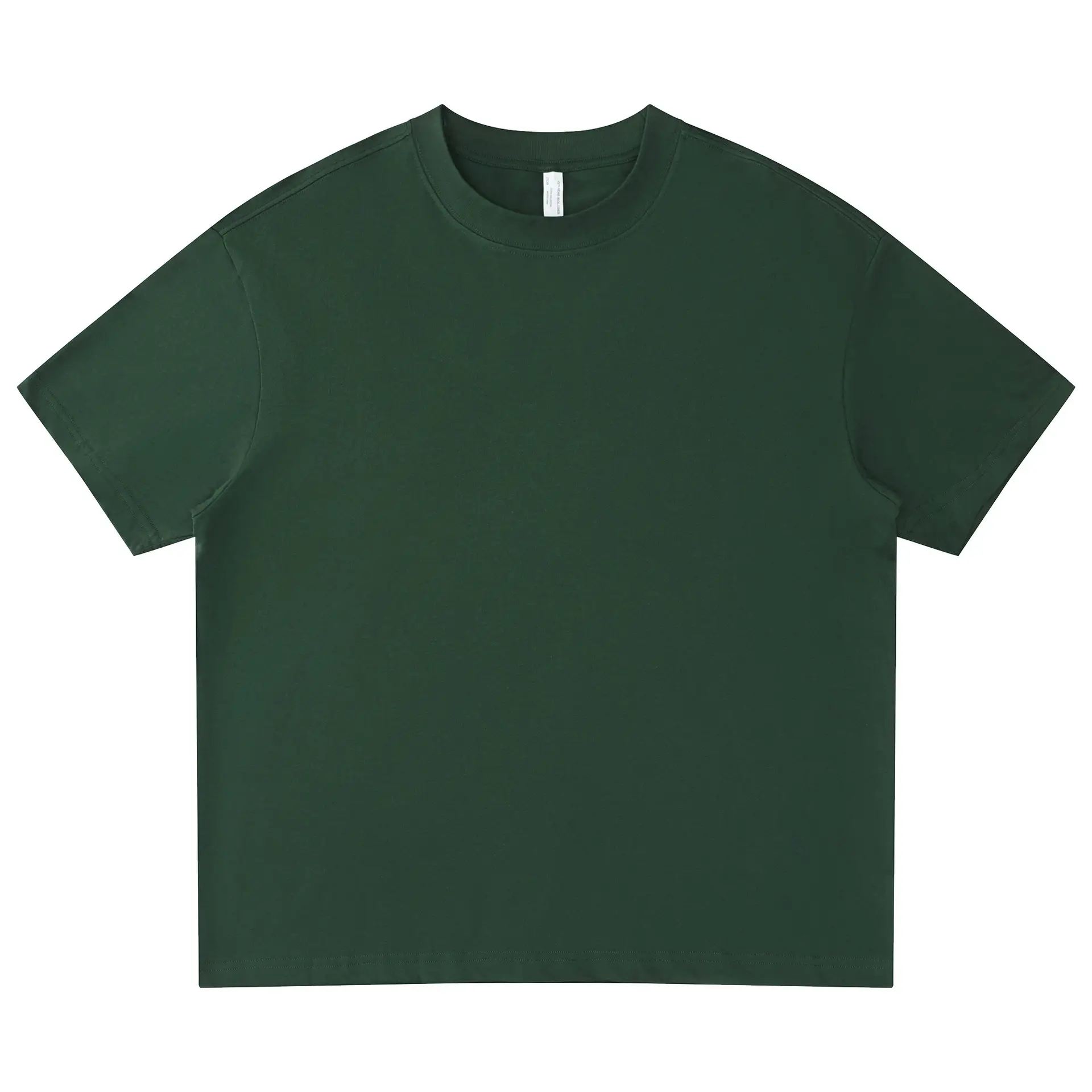New Loose 275g Heavy Short Sleeve Men's Cotton Couple T-Shirt Printed Logo Embroidery Work Clothes Custom - Image 14