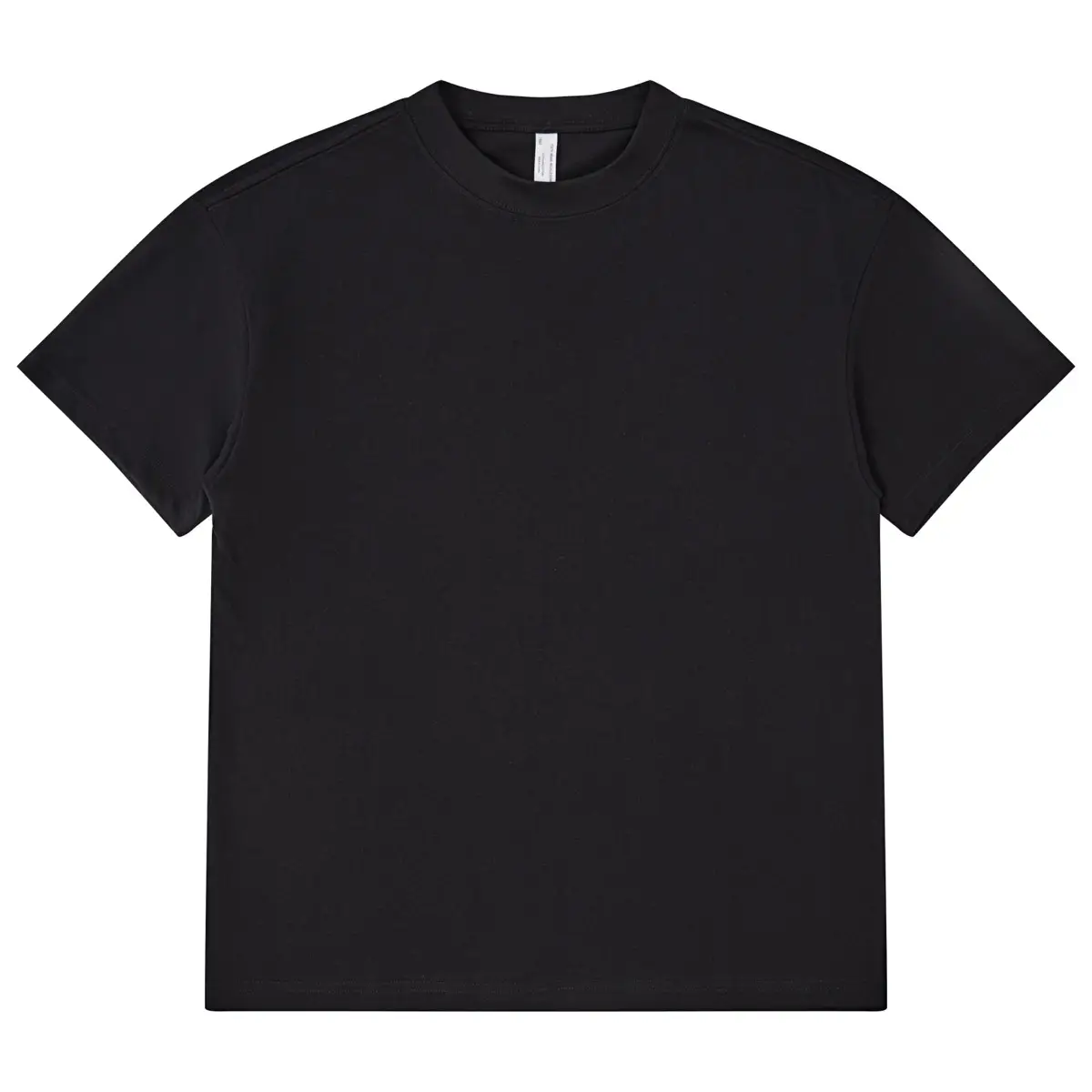 New Loose 275g Heavy Short Sleeve Men's Cotton Couple T-Shirt Printed Logo Embroidery Work Clothes Custom - Image 2