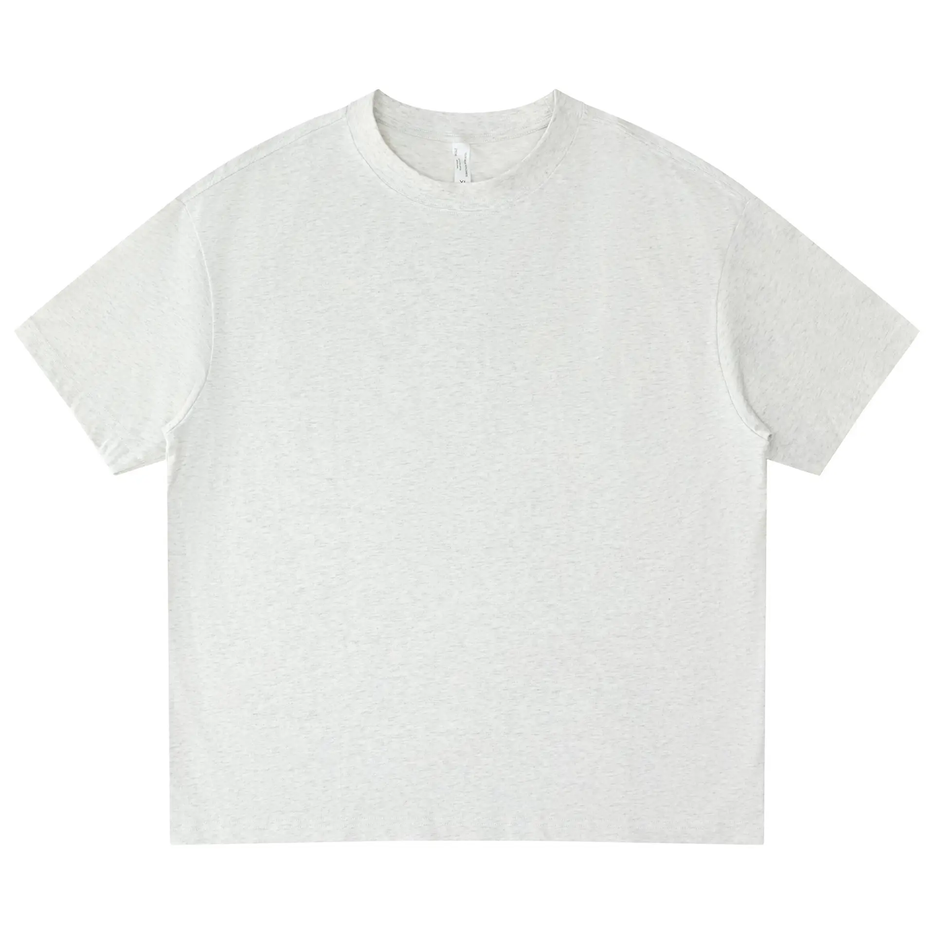 New Loose 275g Heavy Short Sleeve Men's Cotton Couple T-Shirt Printed Logo Embroidery Work Clothes Custom - Image 5