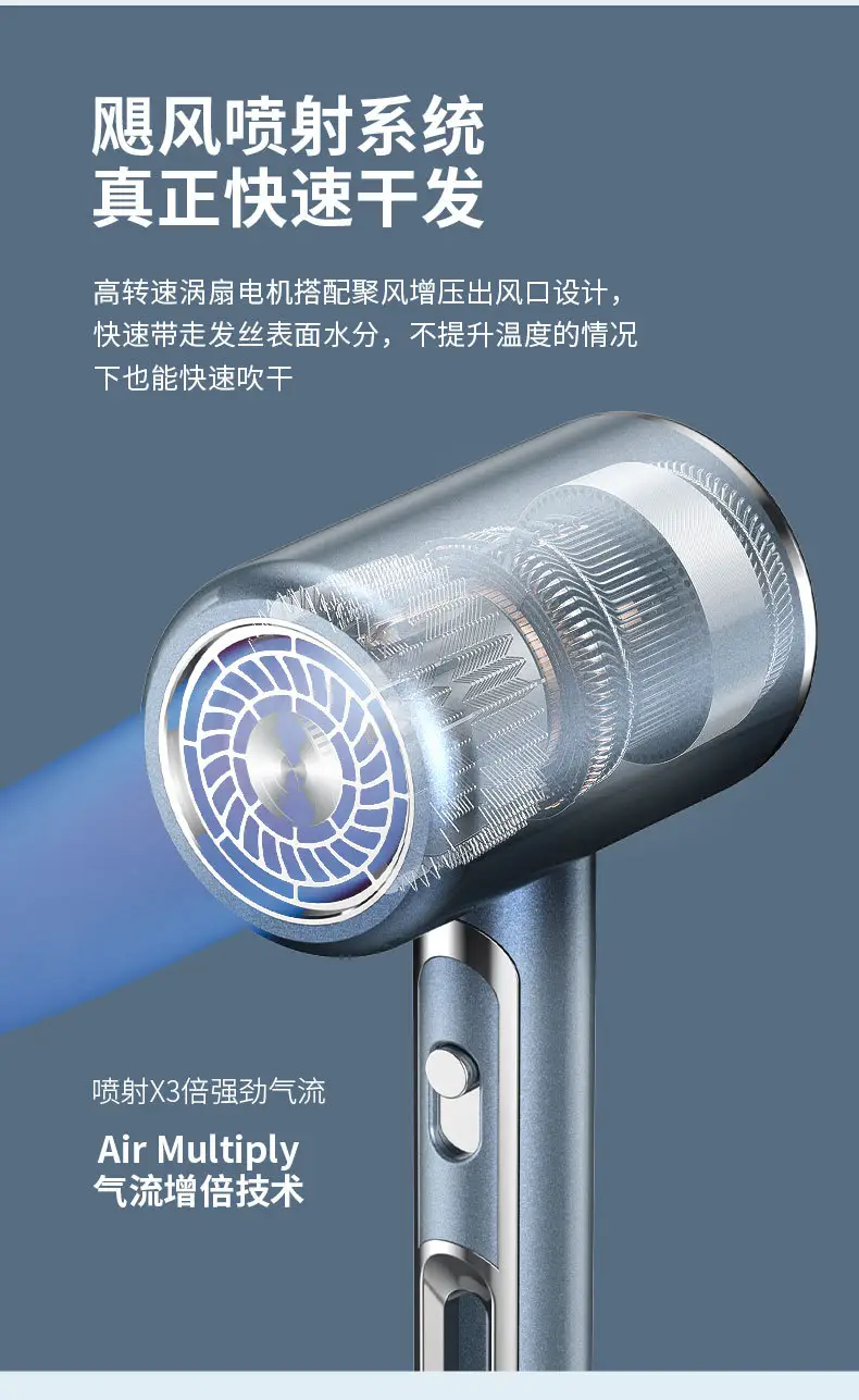 High Power Hair Dryer with Cold & Warm Settings — feature 3