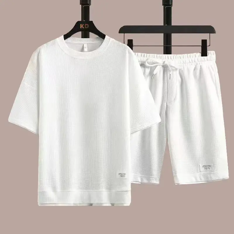 Men Black 2-Piece Running Shorts Set — feature 10